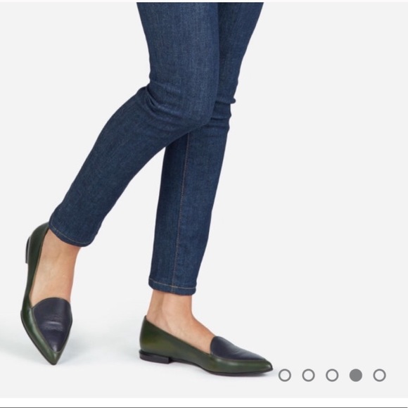 everlane pointed flats